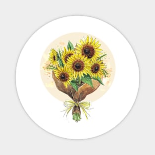 Sunflowers Magnet